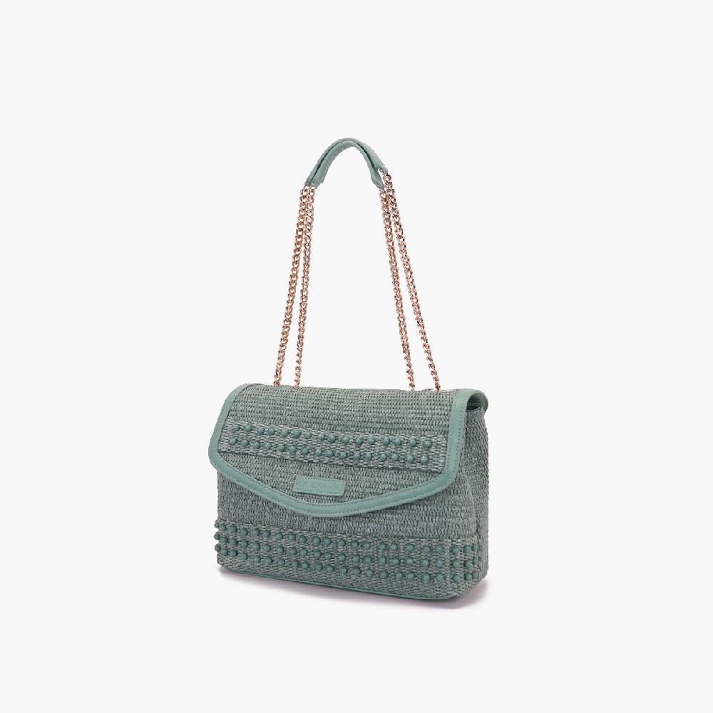 La Carrie BORSA A SPALLA MALIBU GREEN Offerta