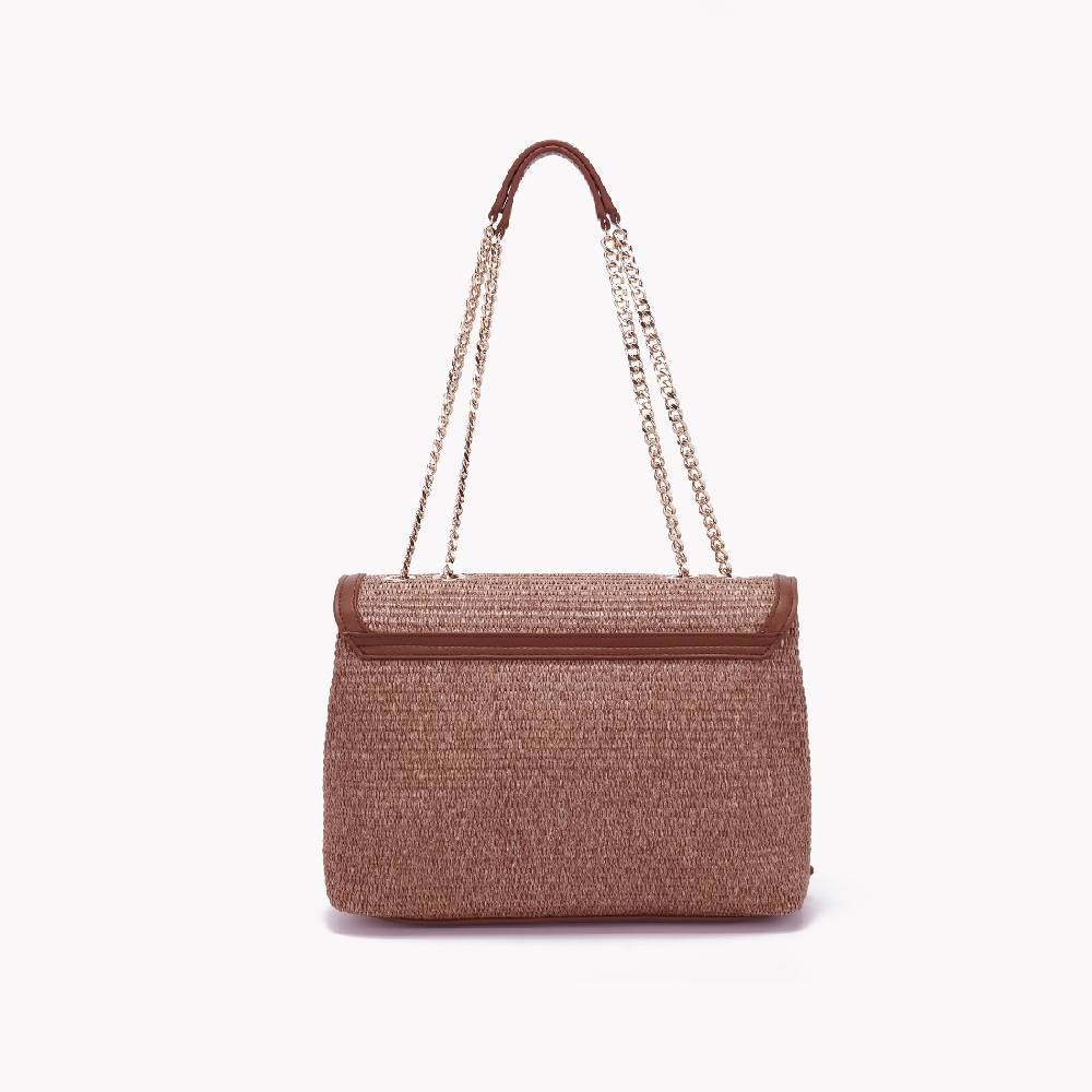 La Carrie BORSA A SPALLA MALIBU CUOIO Outlet