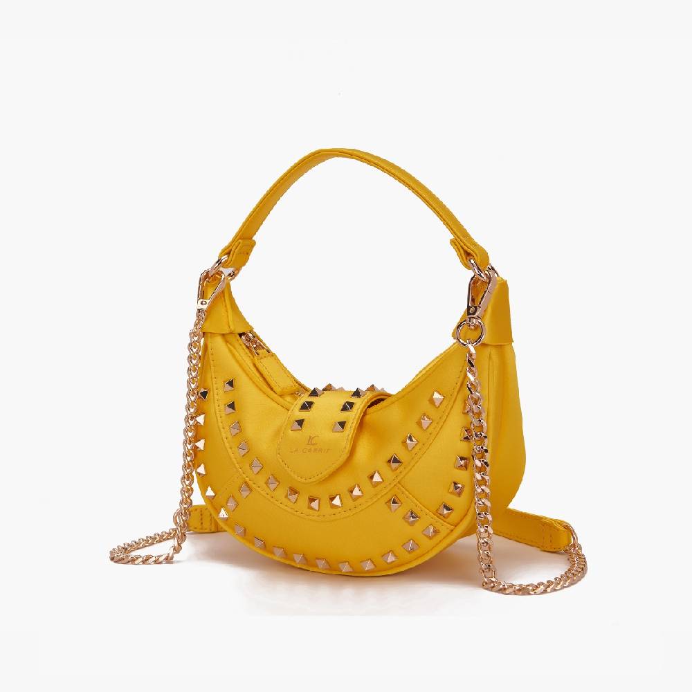 La Carrie BORSA A MANO THUNDER YELLOW Vendita Calda