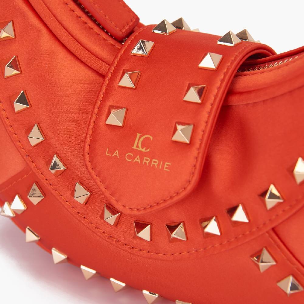 La Carrie BORSA A MANO THUNDER ORANGE Vendita Economica