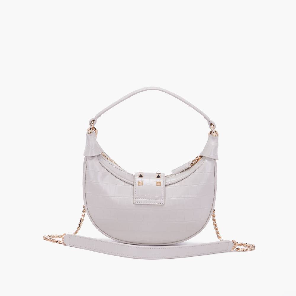 La Carrie BORSA A MANO THUNDER IVORY Nuova