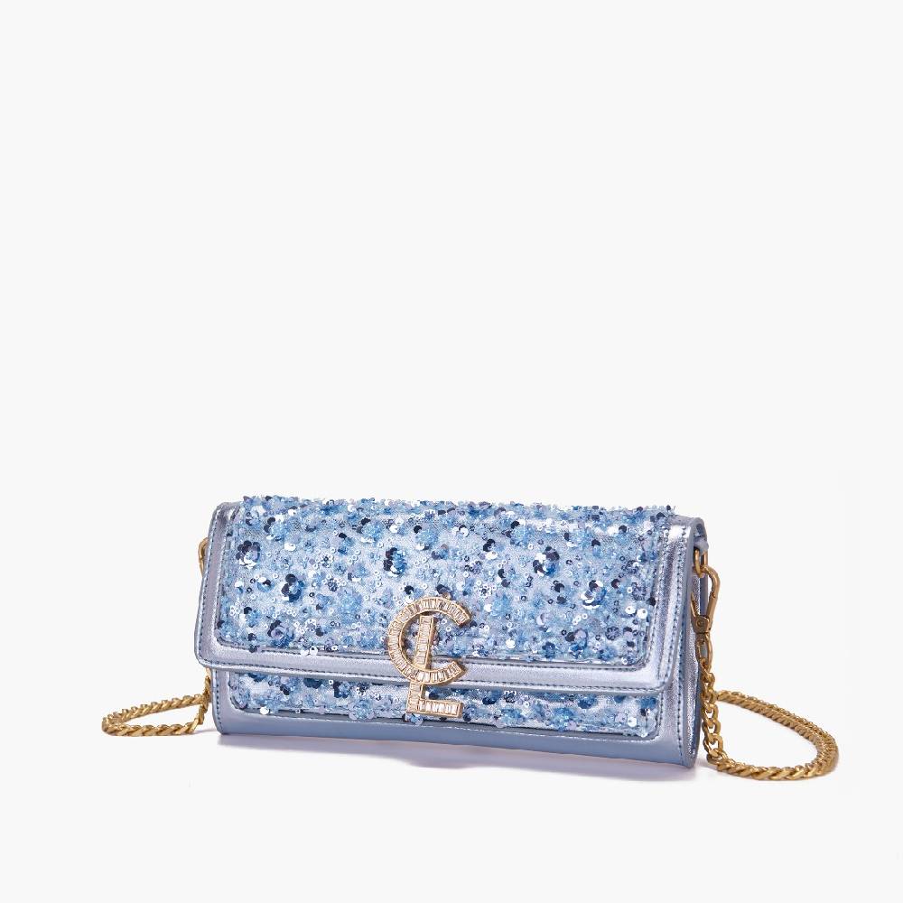 La Carrie POCHETTE NIGHT EDITION BLUE Moda