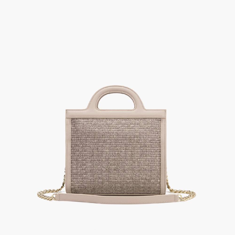 La Carrie BORSA SHOPPING MALIBU IVORY Pezzi Unici