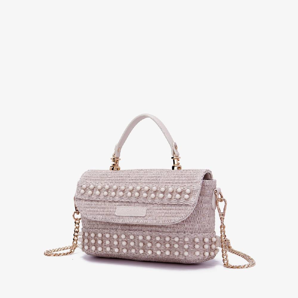 La Carrie BORSA A MANO MALIBU IVORY Negozi Online