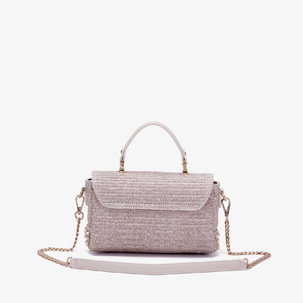 La Carrie BORSA A MANO MALIBU IVORY Negozi Online