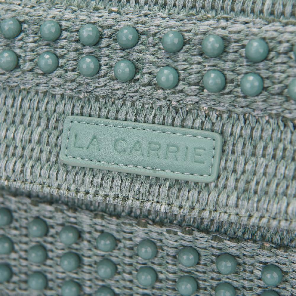 La Carrie BORSA A MANO MALIBU GREEN Consegna Veloce