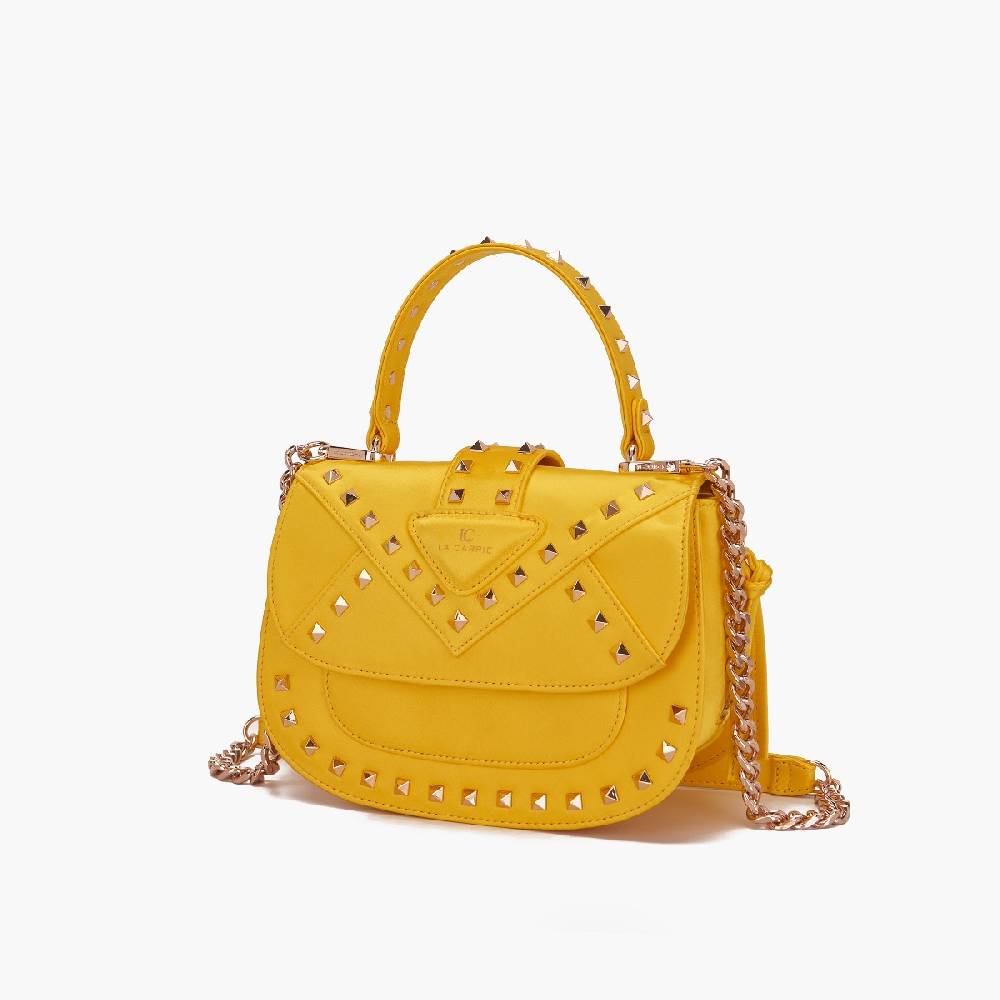 La Carrie BORSA A MANO THUNDER YELLOW Affare Del Giorno