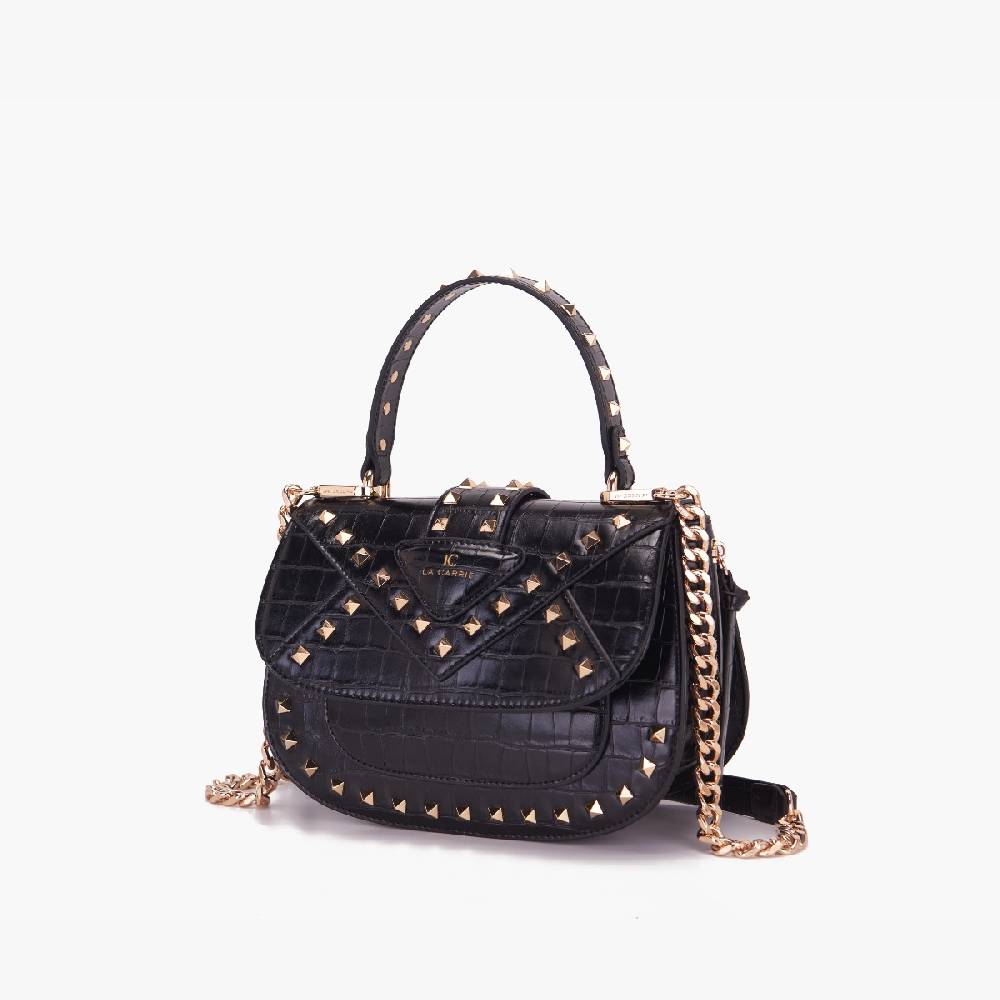 La Carrie BORSA A MANO THUNDER NERA Presa