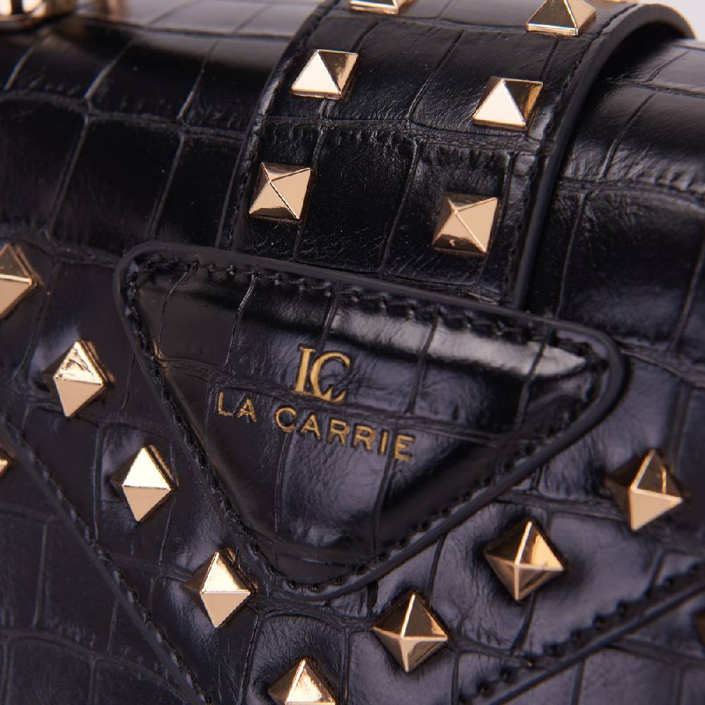 La Carrie BORSA A MANO THUNDER NERA Presa
