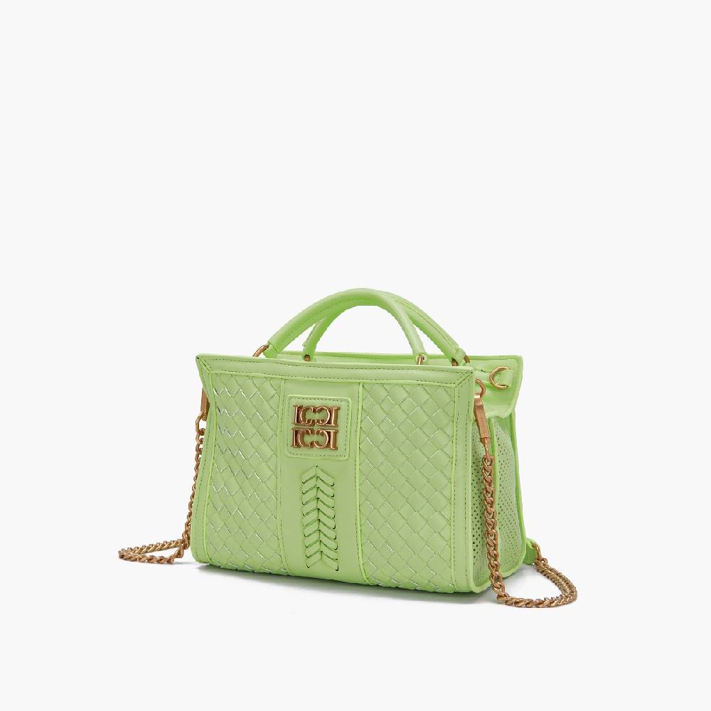 La Carrie BORSA SHOPPING PATAGONIA LIME Offerta