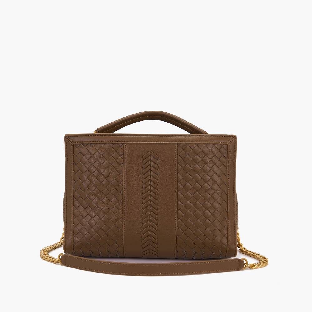 La Carrie BORSA SHOPPING PATAGONIA DARK BROWN Online