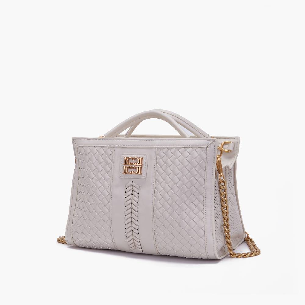 La Carrie BORSA SHOPPING PATAGONIA IVORY Outlet
