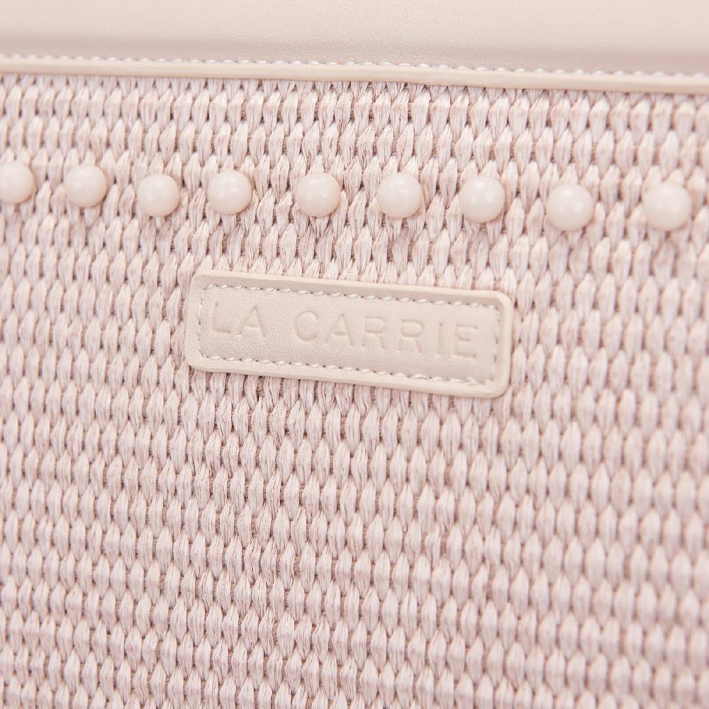La Carrie BORSA SHOPPING MALIBU PINK In Vendita