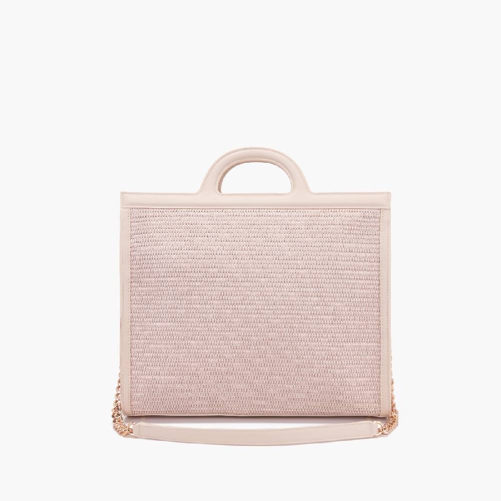 La Carrie BORSA SHOPPING MALIBU PINK In Vendita