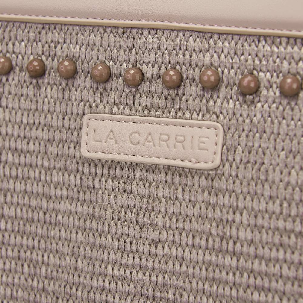 La Carrie BORSA SHOPPING MALIBU IVORY Saldi