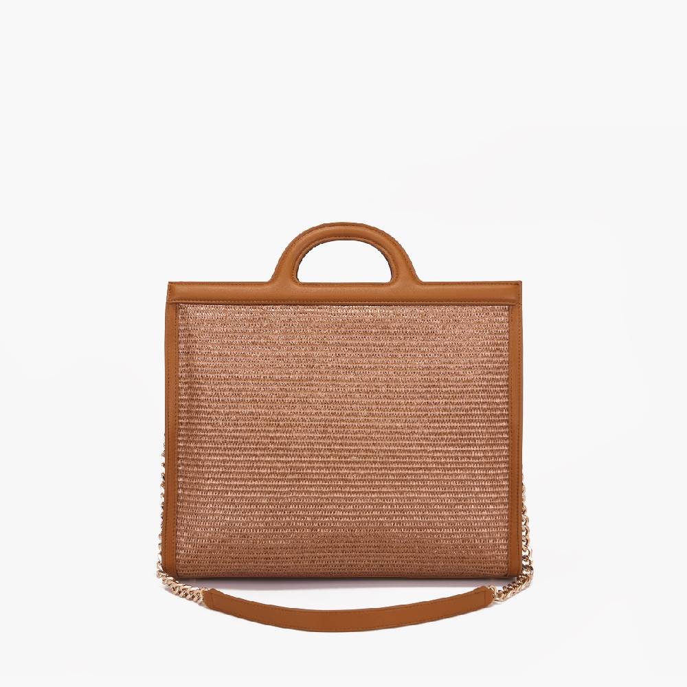 La Carrie BORSA SHOPPING MALIBU CUOIO Offerte