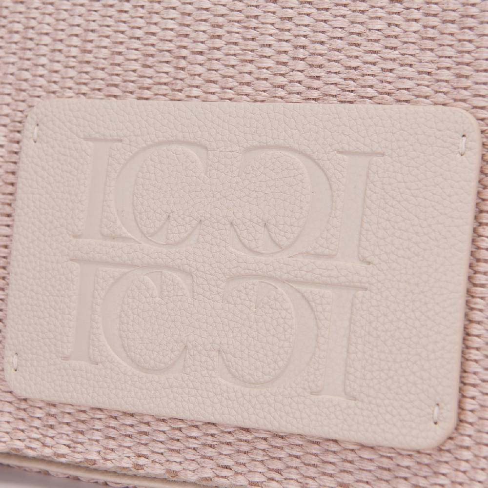 La Carrie BORSA SHOPPING CARPET RIDE IVORY Qualità Garantita