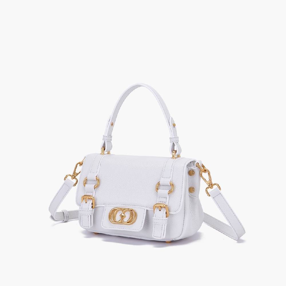 La Carrie BORSA SHOPPING ATENA IVORY Consegna Veloce