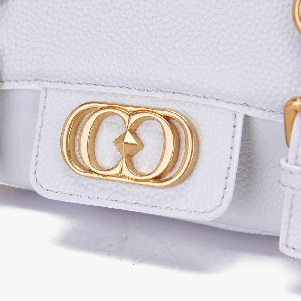 La Carrie BORSA SHOPPING ATENA IVORY Consegna Veloce