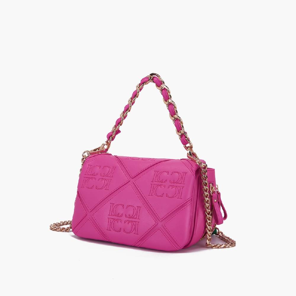 La Carrie BORSA A SPALLA PICHT FUXIA Shopping Online