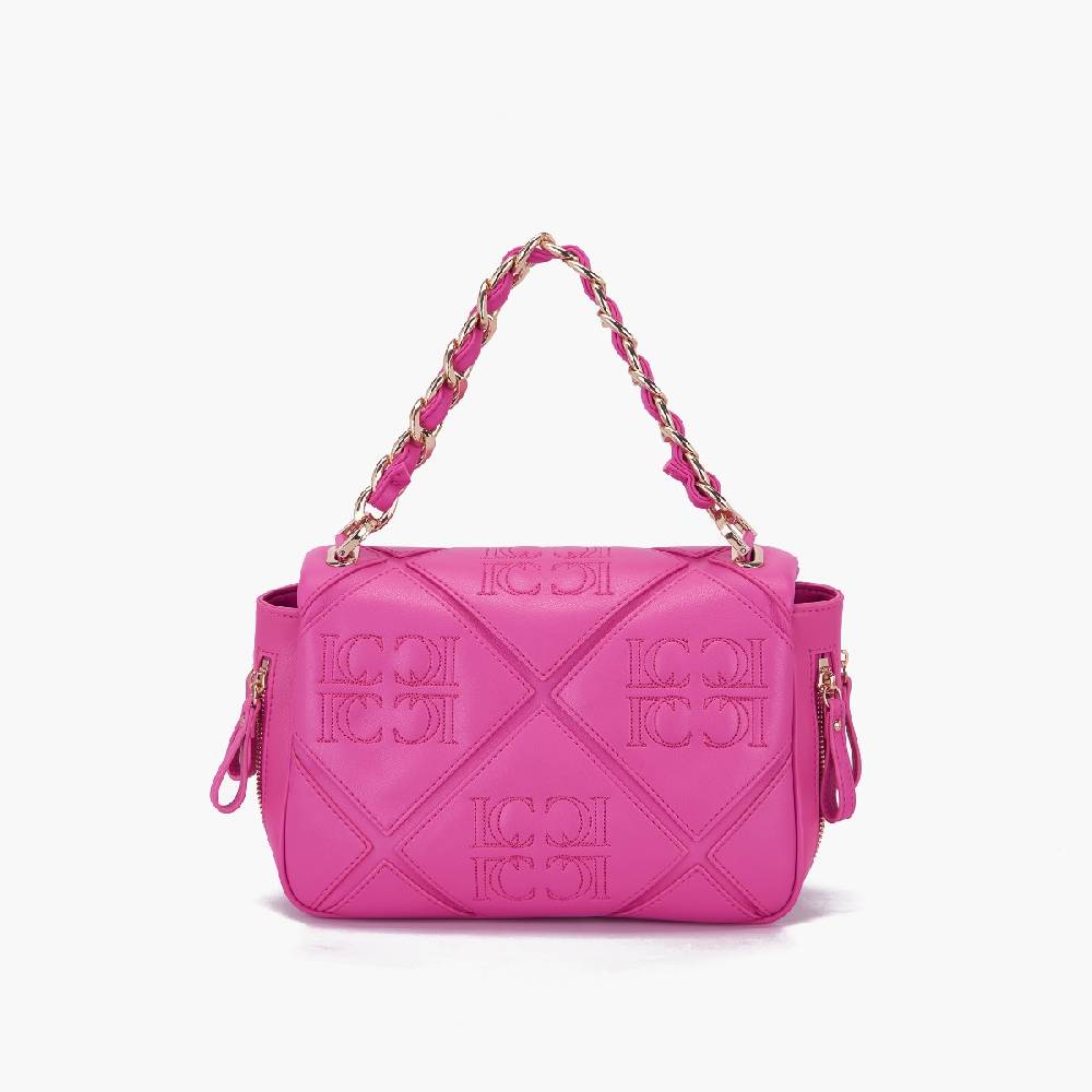 La Carrie BORSA A SPALLA PICHT FUXIA Shopping Online