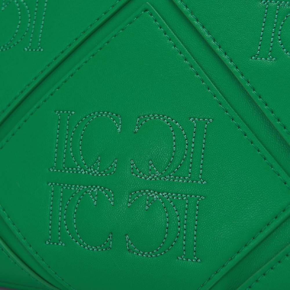 La Carrie BORSA A SPALLA PICHT DARK GREEN Affare Del Giorno