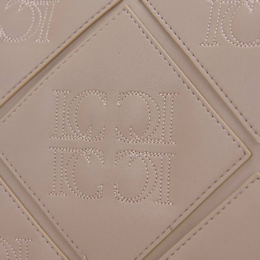La Carrie BORSA SHOPPING PICHT TAUPE Prezzo Ridotto