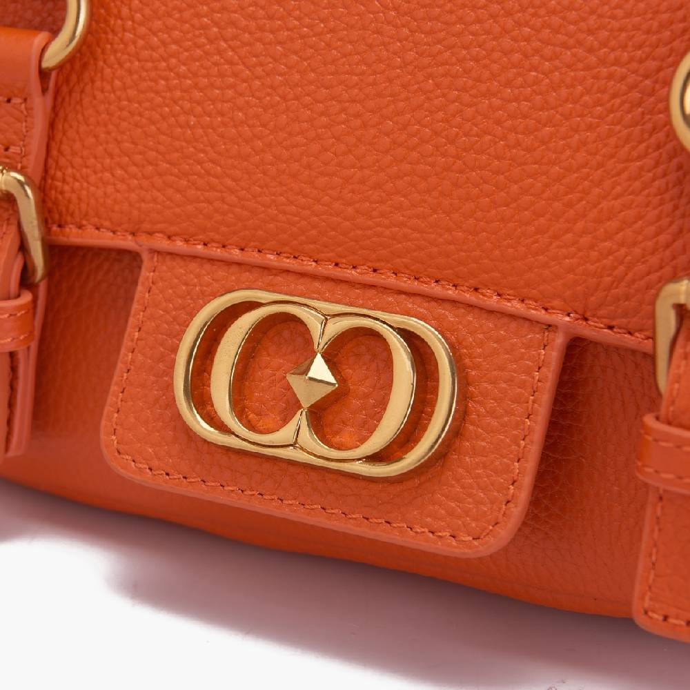 La Carrie BORSA SHOPPING ATENA ORANGE Economico