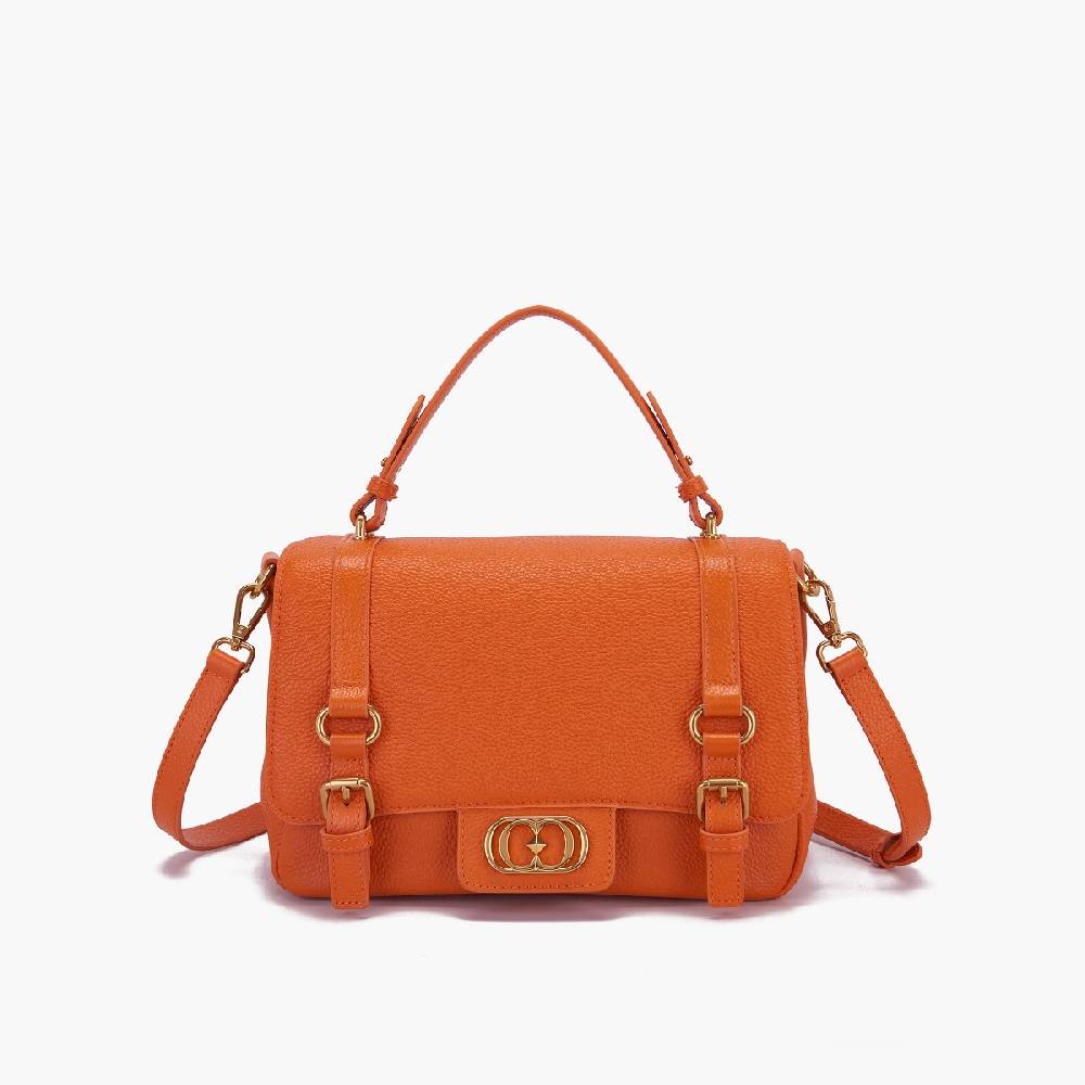 La Carrie BORSA SHOPPING ATENA ORANGE Vendita Calda