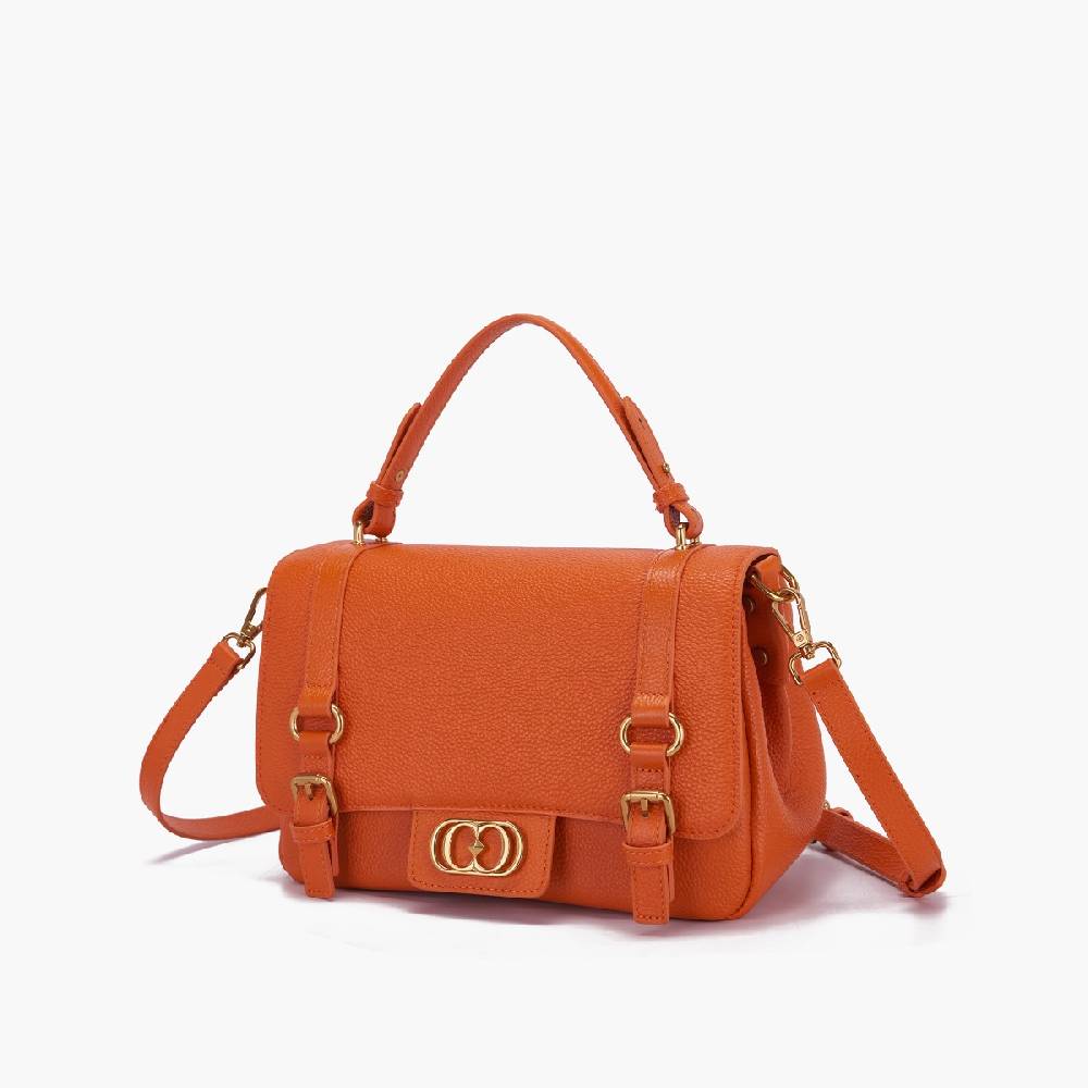 La Carrie BORSA SHOPPING ATENA ORANGE Vendita Calda