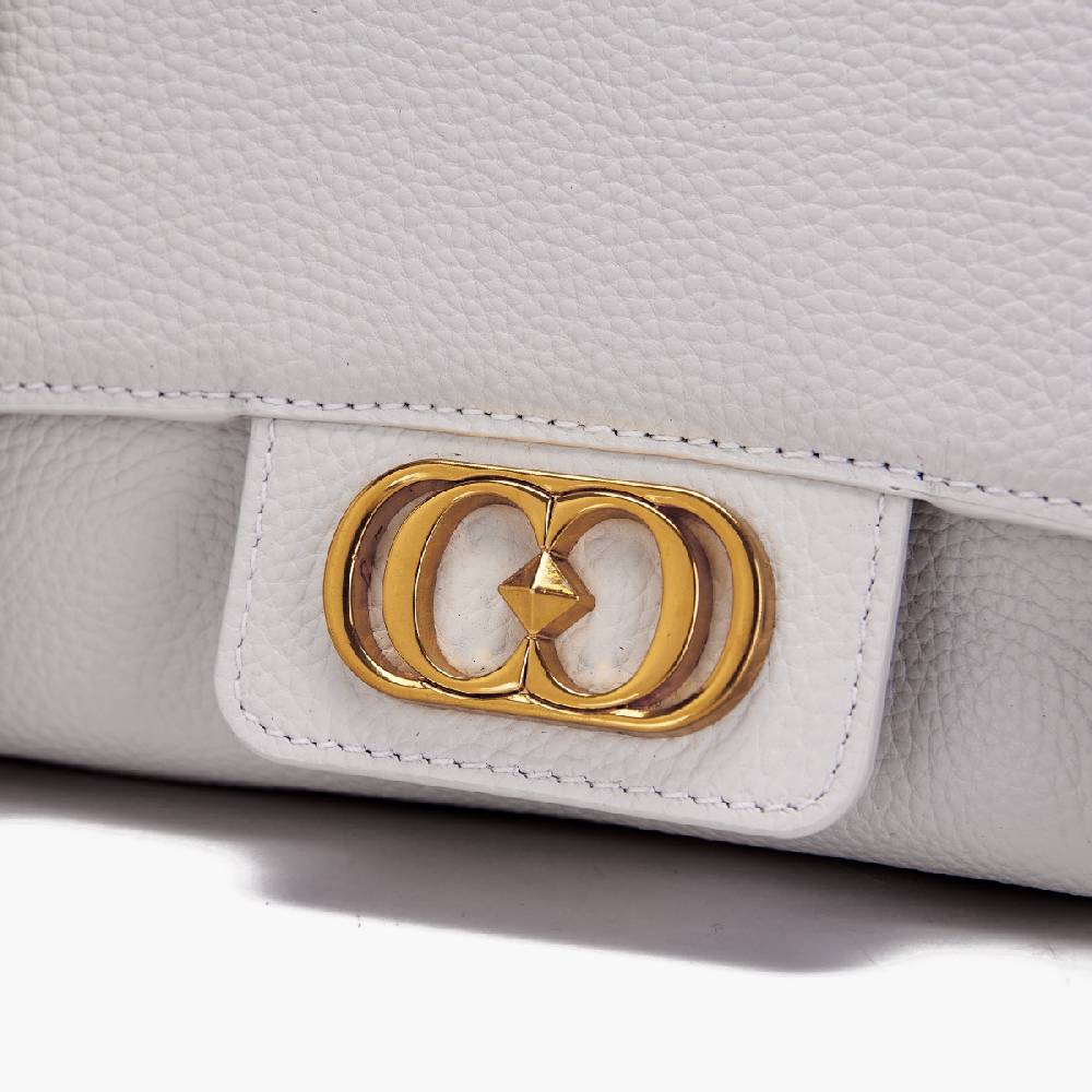La Carrie BORSA SHOPPING ATENA IVORY Saldi Di Fabbrica