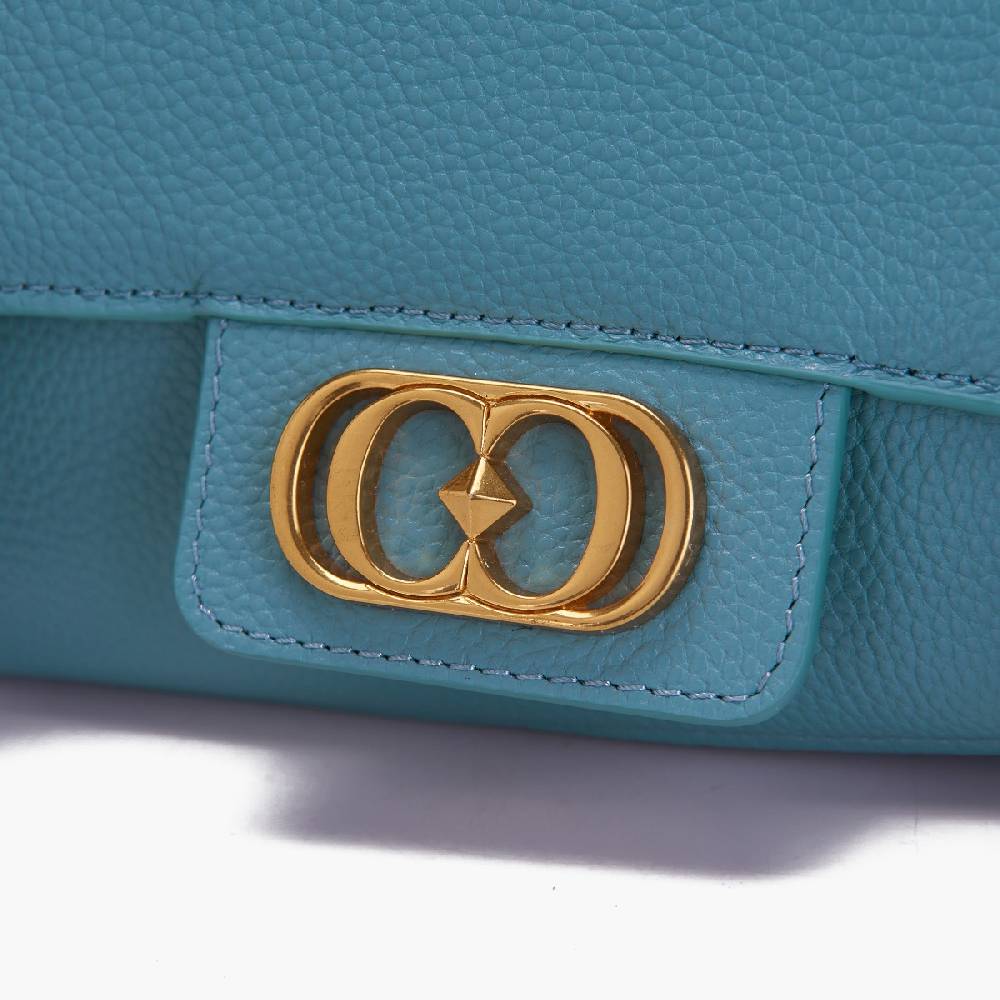 La Carrie BORSA SHOPPING ATENA AZURE Nuova