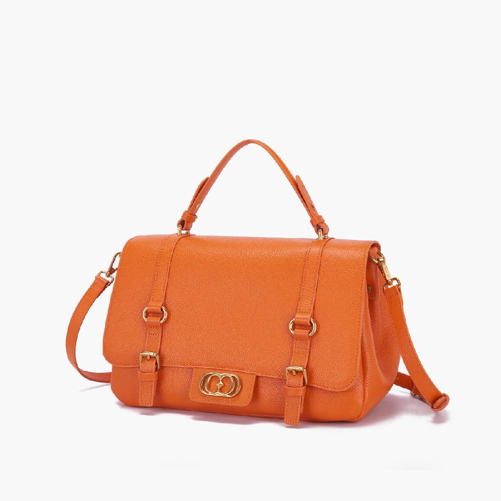 La Carrie BORSA SHOPPING ATENA ORANGE Italy