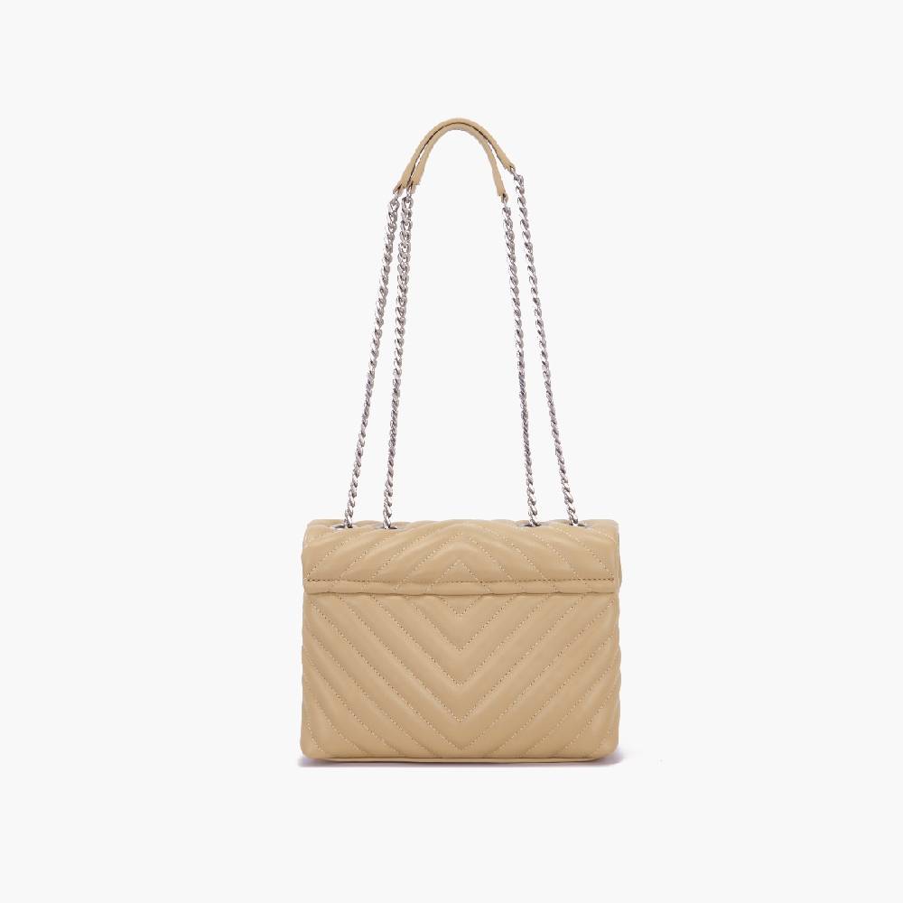 La Carrie BORSA A SPALLA MOONLIGHT TAUPE Prezzo Ridotto