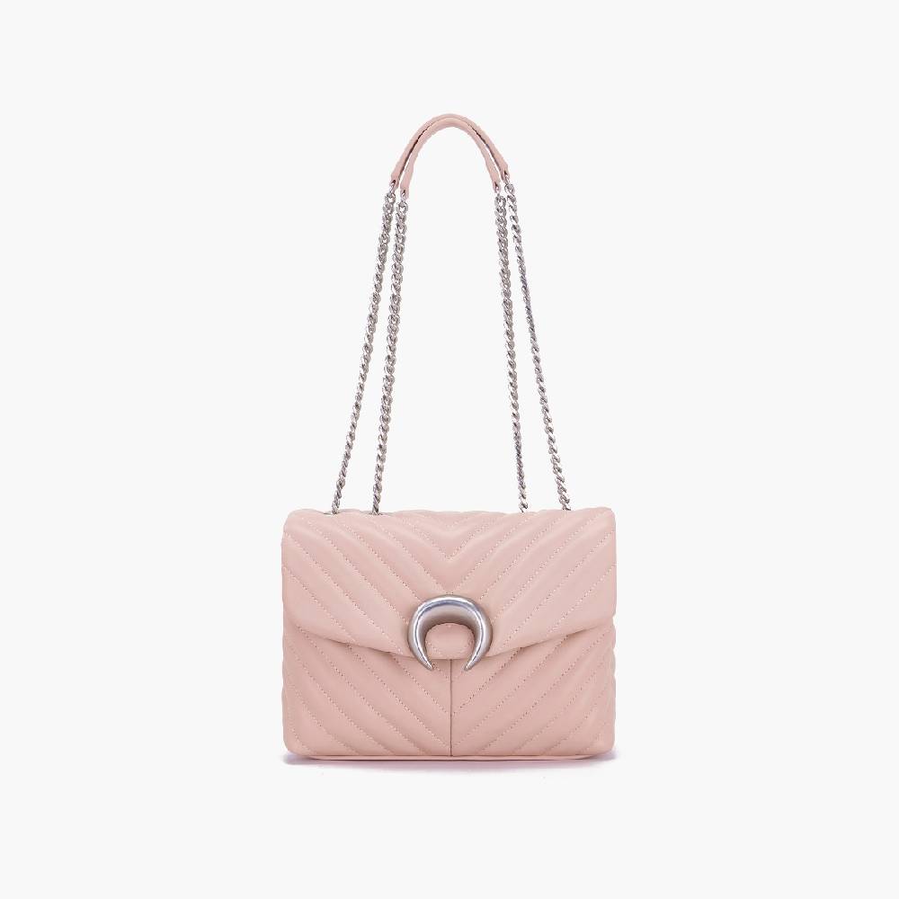 La Carrie BORSA A SPALLA MOONLIGHT PINK Sottocosto
