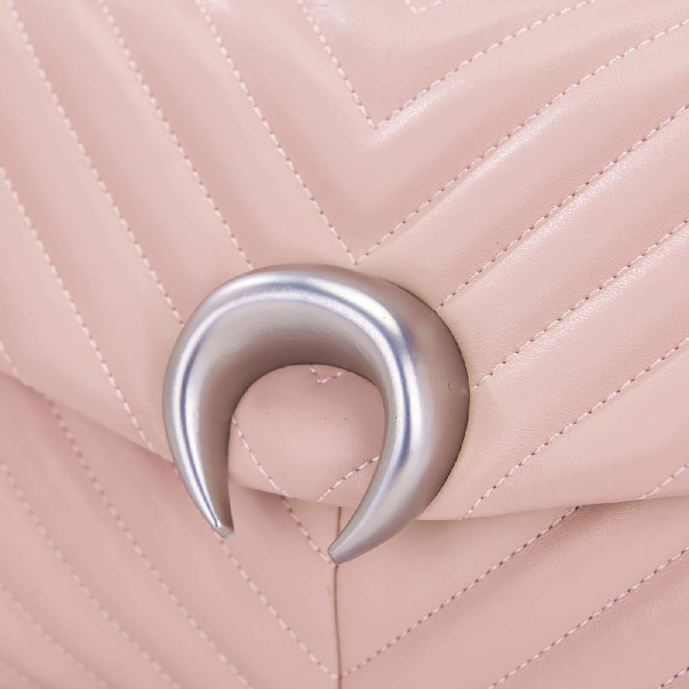 La Carrie BORSA A SPALLA MOONLIGHT PINK Sottocosto