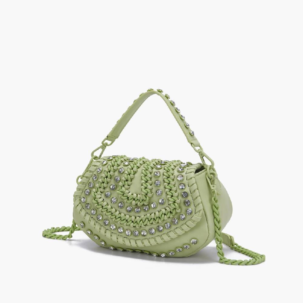 La Carrie BORSA A MANO ANDROMEDA LIME Offerta