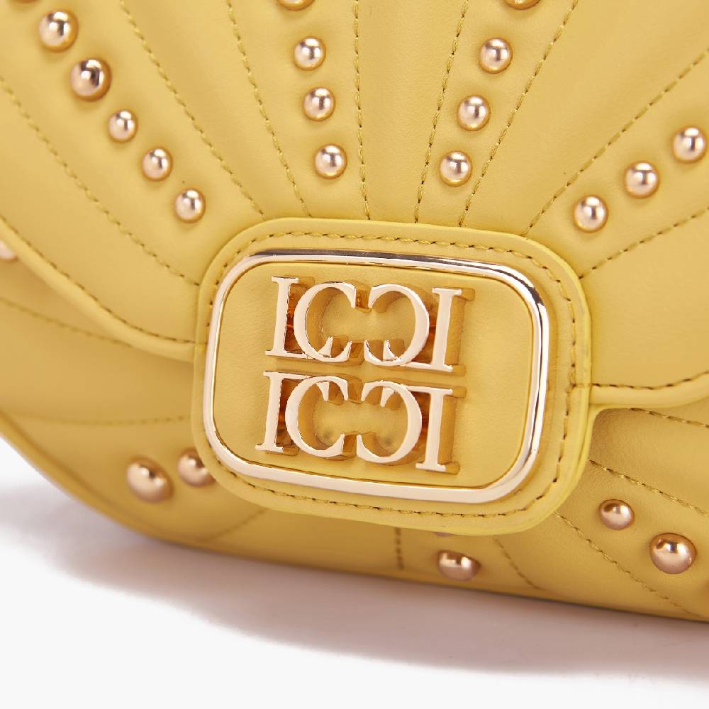 La Carrie BORSA A MANO OYSTER YELLOW Online