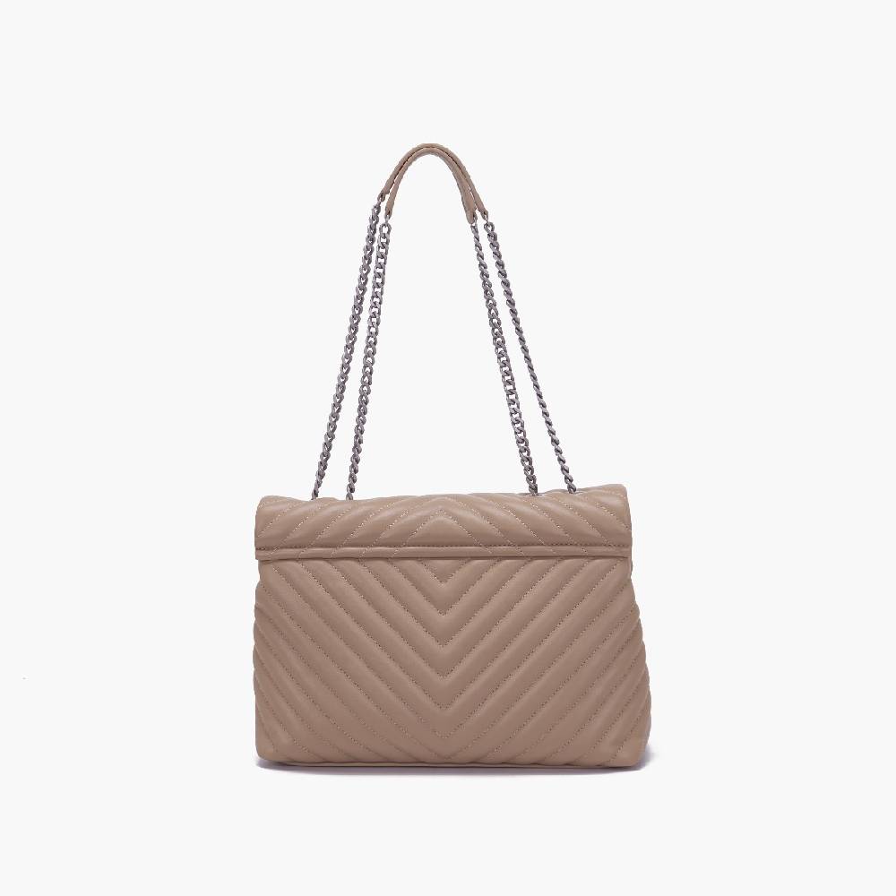 La Carrie BORSA A SPALLA MOONLIGHT TAUPE Offerte