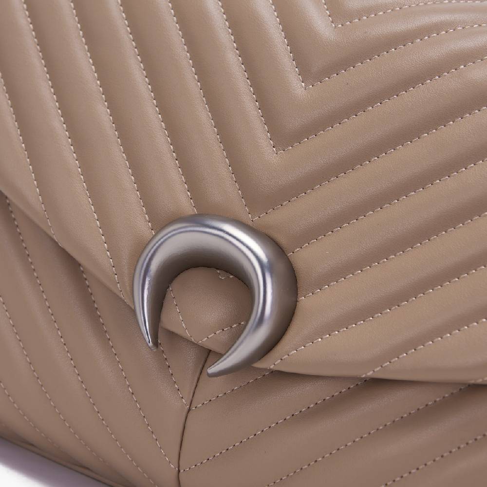 La Carrie BORSA A SPALLA MOONLIGHT TAUPE Offerte