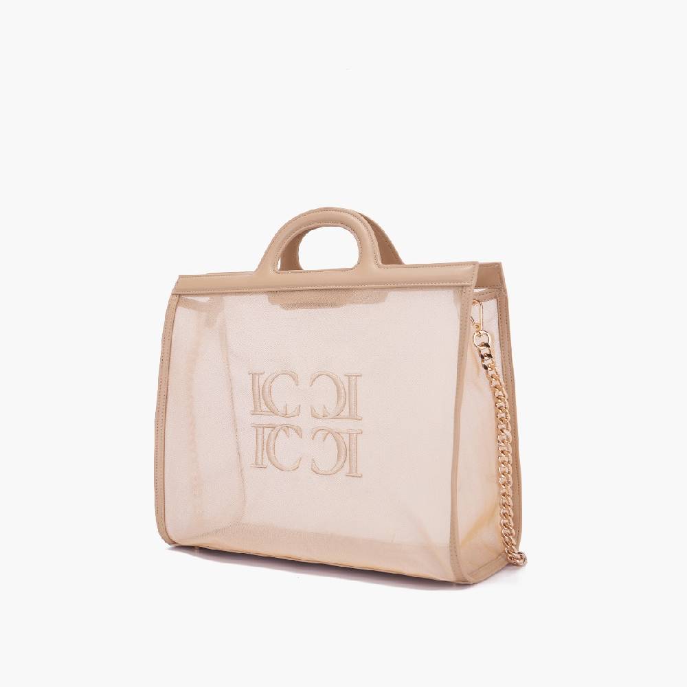 La Carrie BORSA SHOPPING MALIBU BEIGE 2025