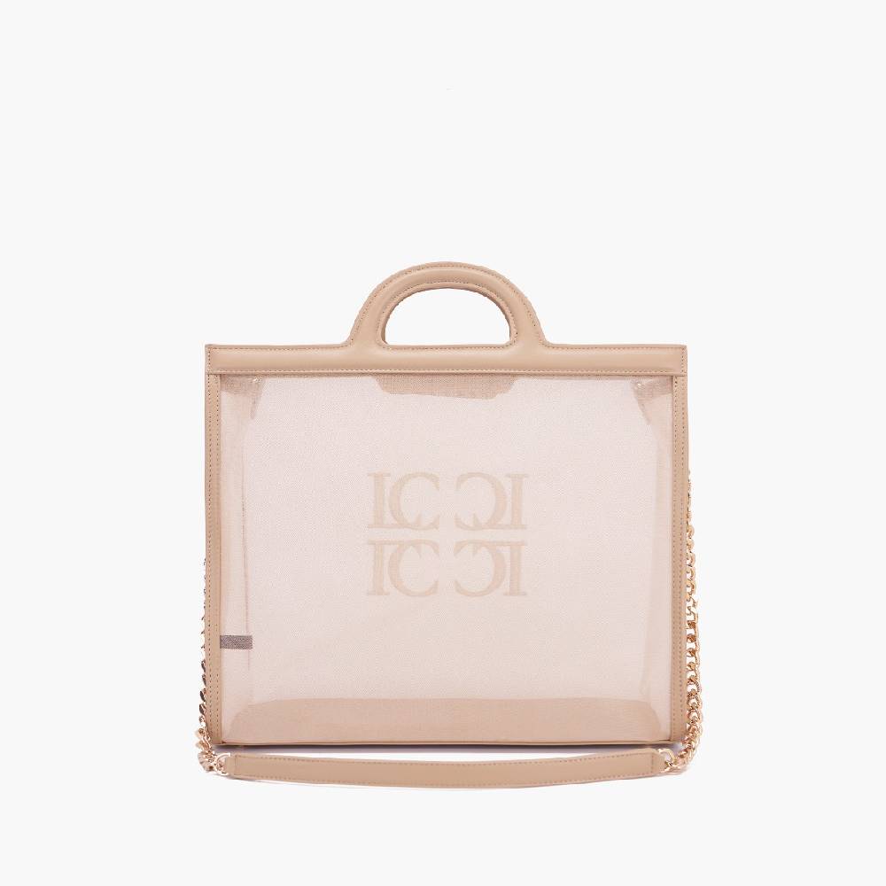 La Carrie BORSA SHOPPING MALIBU BEIGE 2025
