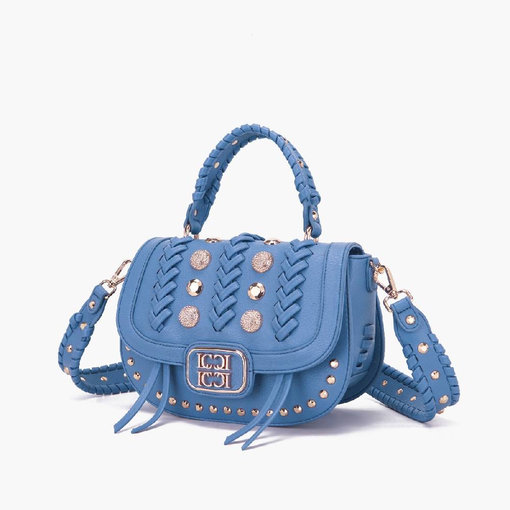 La Carrie BORSA A MANO LUMINESCENCE JEANS Italy