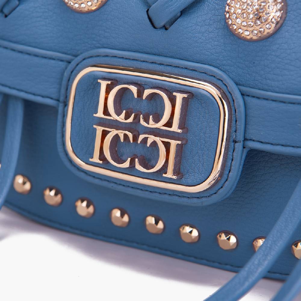La Carrie BORSA A MANO LUMINESCENCE JEANS Italy