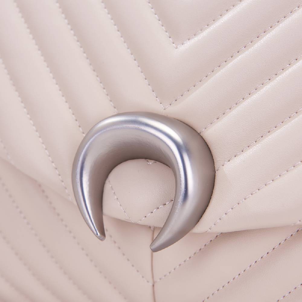 La Carrie BORSA A SPALLA MOONLIGHT IVORY In Linea