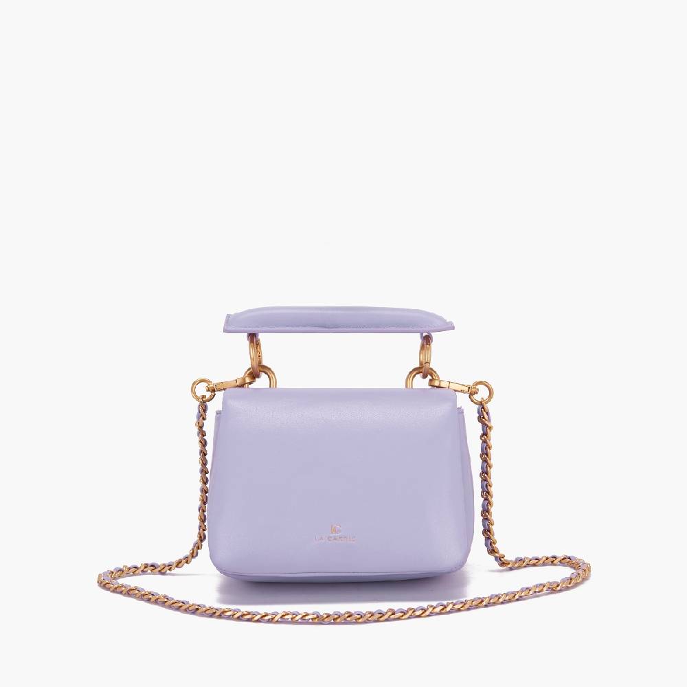 La Carrie BORSA A SPALLA MOONLIGHT LILLA Qualità