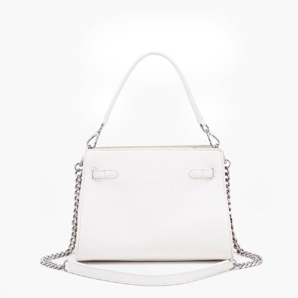 La Carrie BORSA SHOPPING ROCK IVORY Vendita Calda