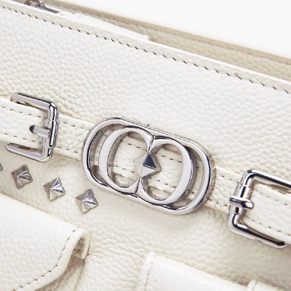 La Carrie BORSA SHOPPING ROCK IVORY Vendita Calda