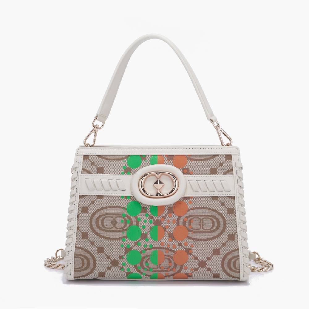 La Carrie BORSA SHOPPING MONOGRAM IVORY I Più Venduti