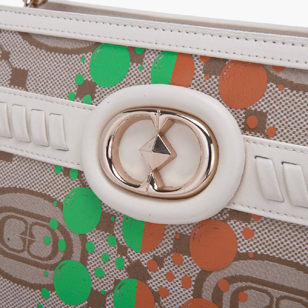 La Carrie BORSA SHOPPING MONOGRAM IVORY I Più Venduti